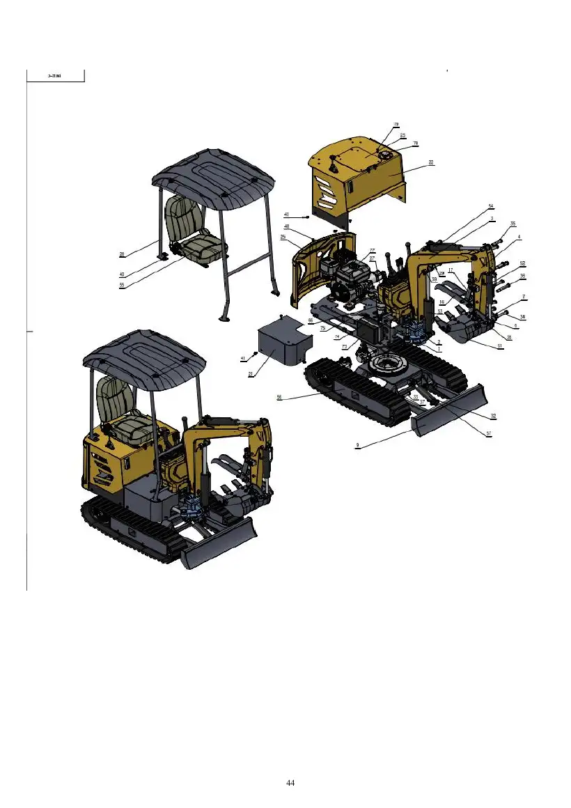 AGT Industrial DM12-C — operation maintenance troubleshooting parts bom, page 46