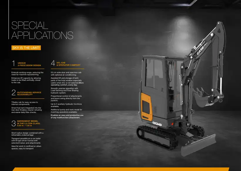 CASE D-Series Mini-Excavators (23.17 MB), page 10