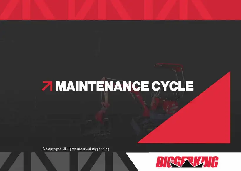 Digger King Maintenance Manual, page 3