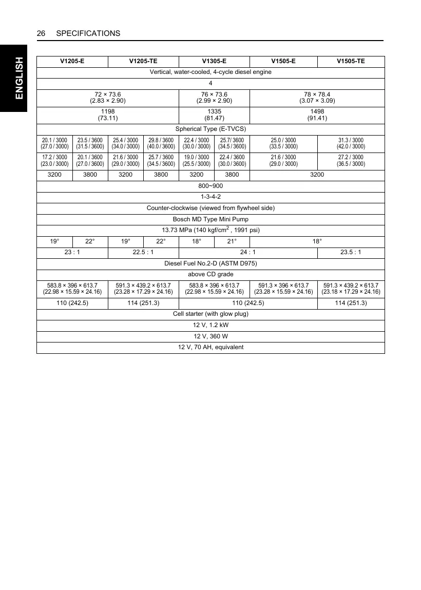 Kubota 05 Series engine operator reference, page 37