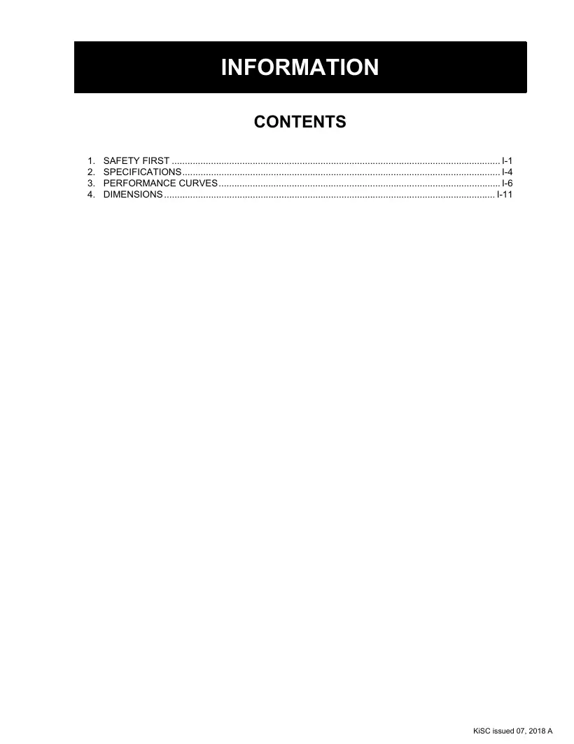 Kubota SM-E4B workshop manual, page 5