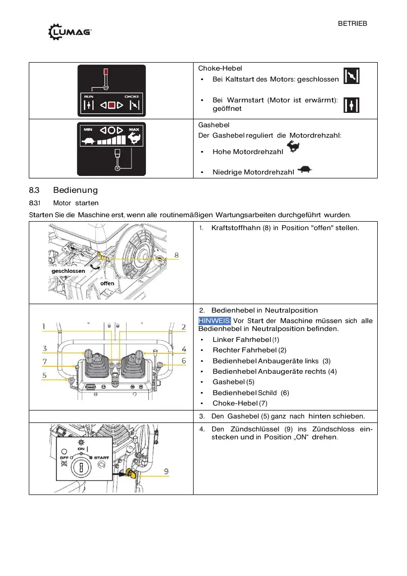 Lumag MB-850 — operation maintenance troubleshooting diagrams parts, page 24