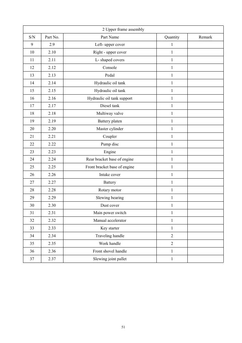 Rhinoceros XN08 — operation maintenance troubleshooting parts manual, page 51