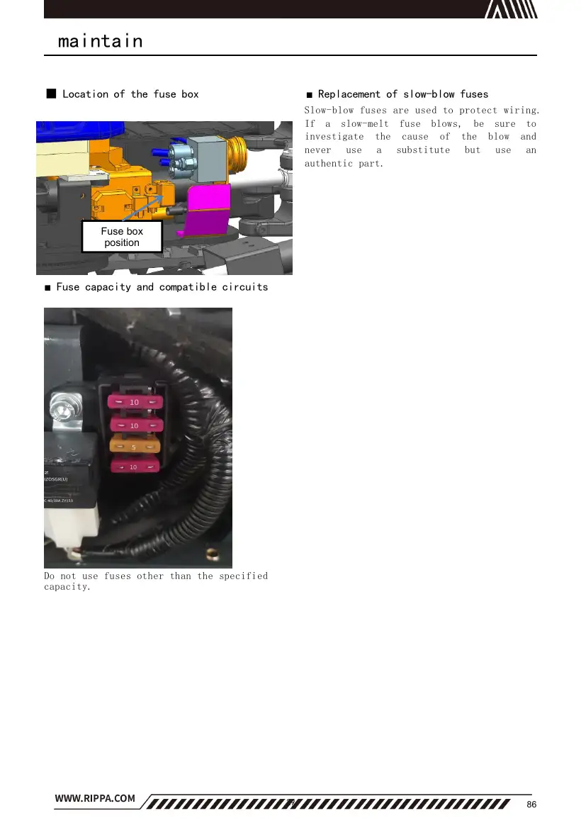 Rippa R13 Instruction Manual V4.1.1, page 86