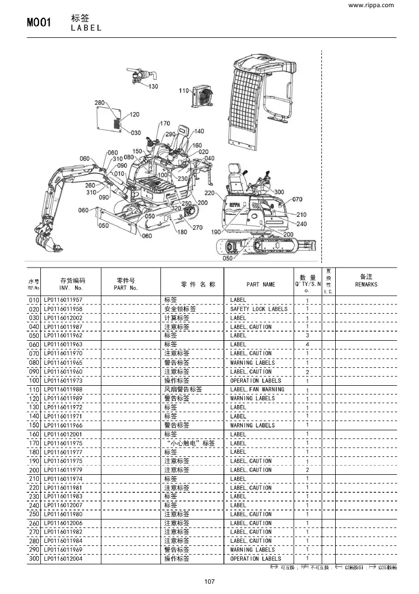 Rippa R15-5 Parts Manual Collection V5.1.1, page 127
