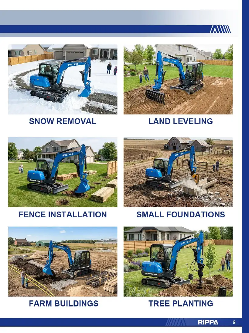 Rippa R57 Product Brochure, page 13