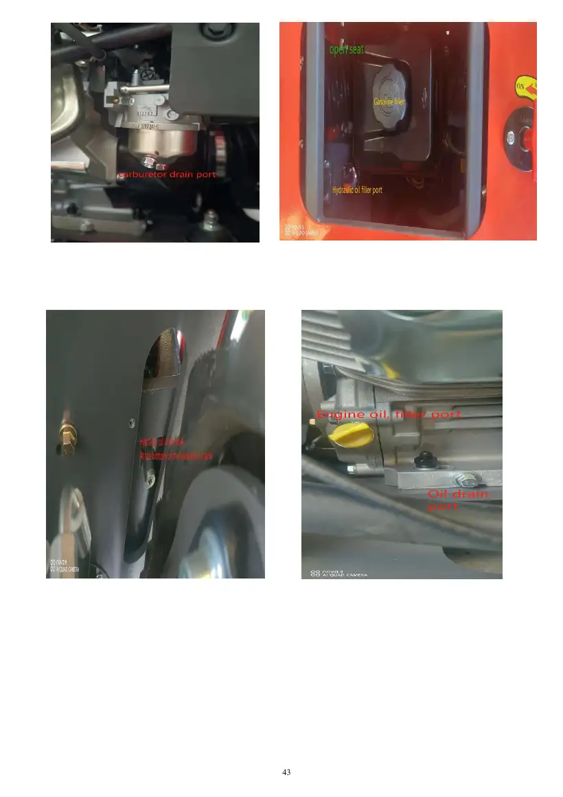 Typhon Machinery TERROR ONE STORM — operation maintenance troubleshooting assembly parts, page 42