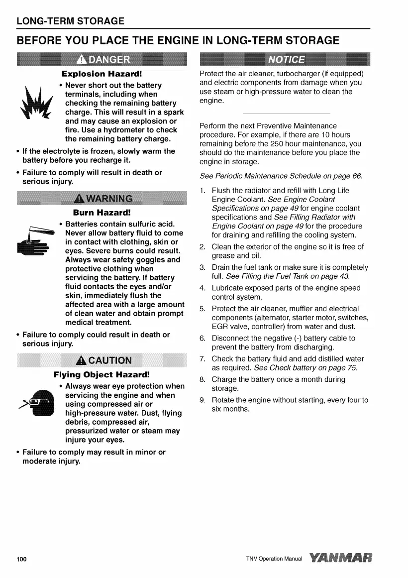 Yanmar TNV operation manual 0ATN4-G00200, page 116