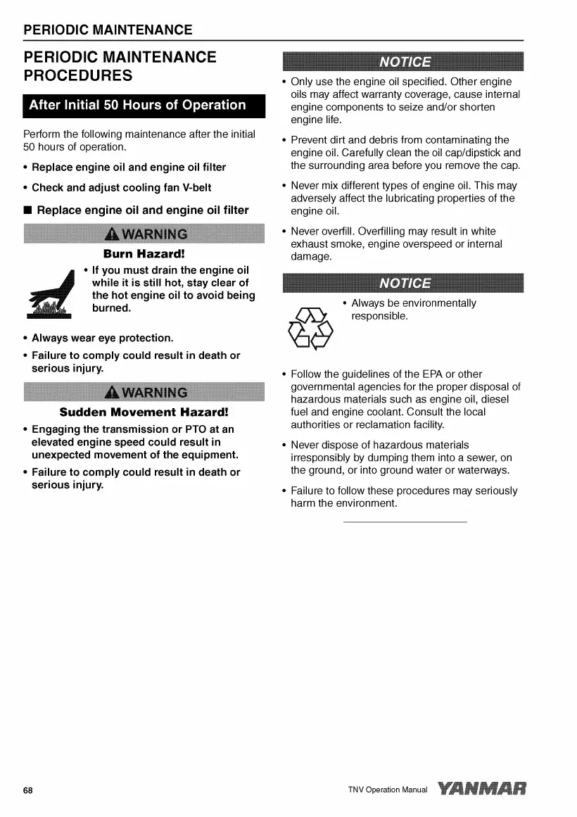 Yanmar TNV operation manual 0ATN4-G00200, page 84
